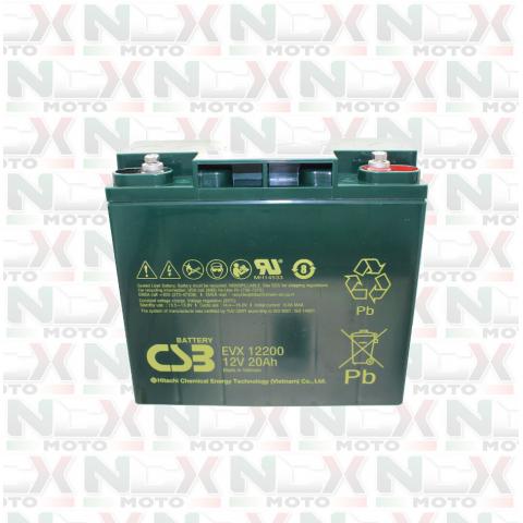 BATTERIA CSB HITACHI  EVX 12200 - 12V 20Ah